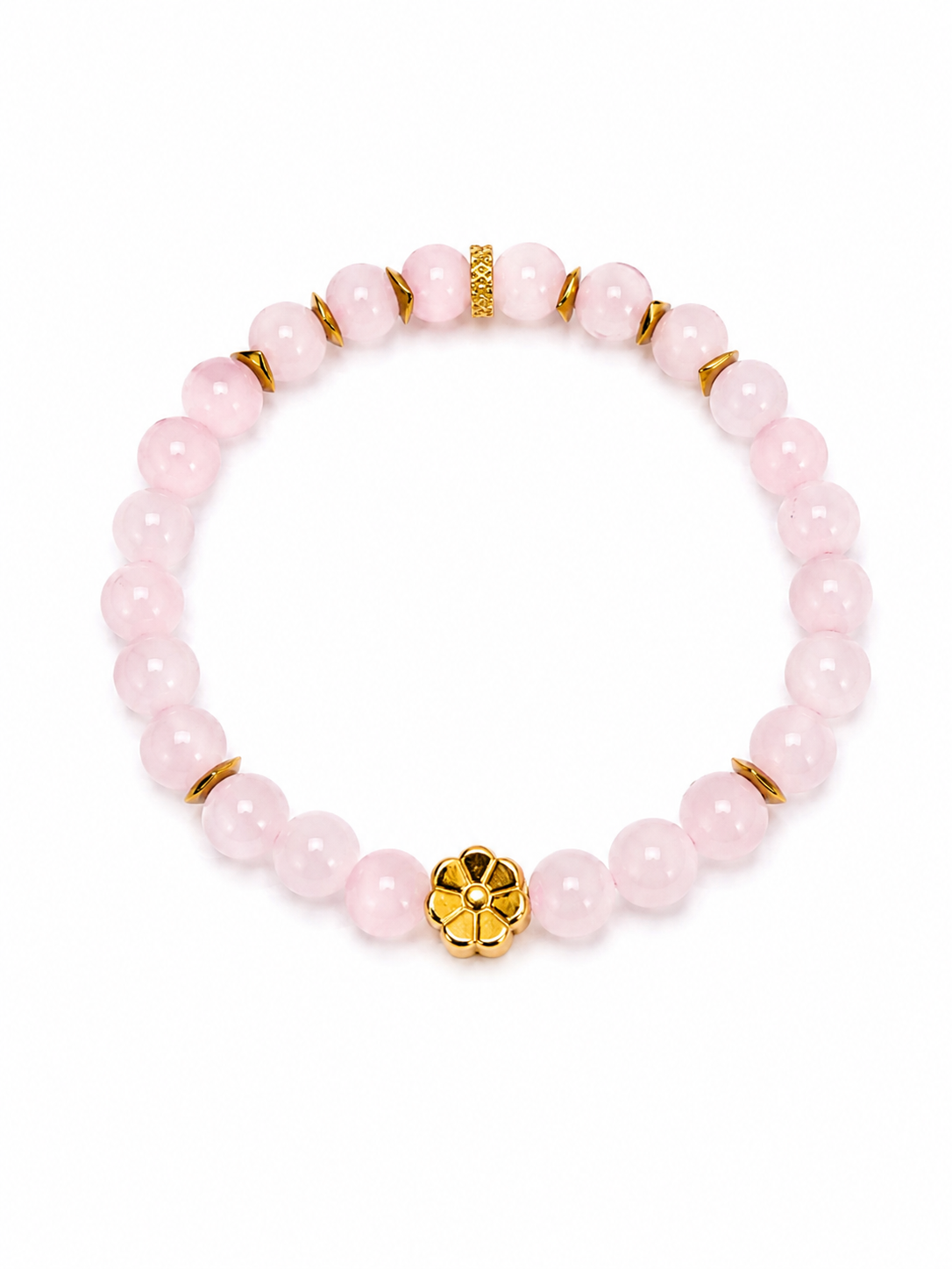 Pulsera Cuarzo Rosa