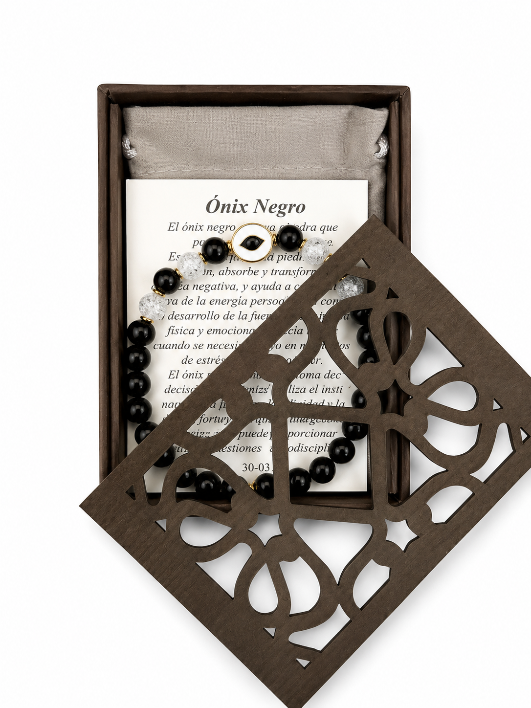 Pulsera Ónix Negro
